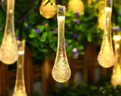 Waterproof Solar Raindrop Lights Waterproof Solar Raindrop Lights
