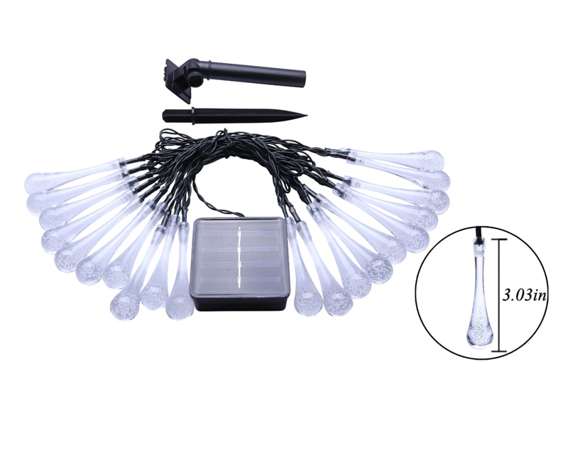 Waterproof Solar Raindrop Lights Waterproof Solar Raindrop Lights