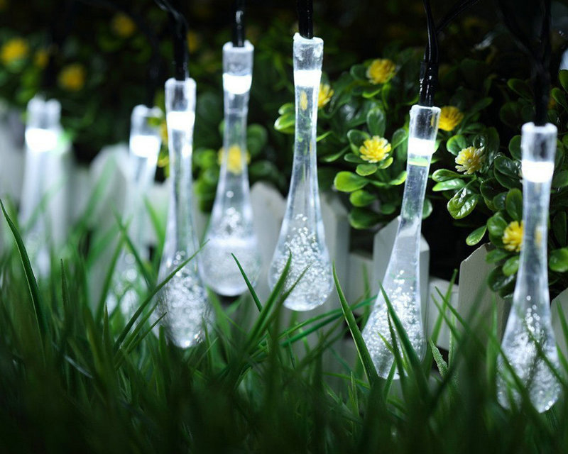 Waterproof Solar Raindrop Lights Waterproof Solar Raindrop Lights