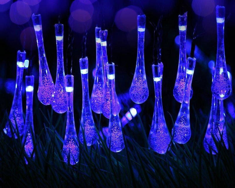 Waterproof Solar Raindrop Lights Waterproof Solar Raindrop Lights