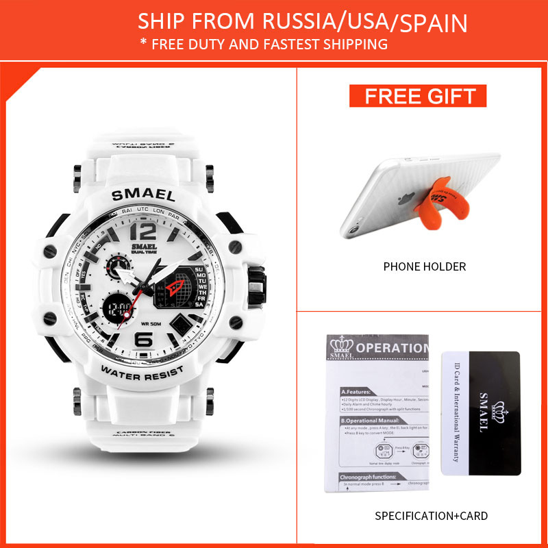 Waterproof Sports Watch Casual Wristwatch