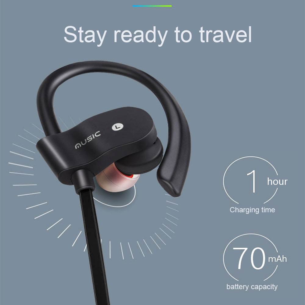 Waterproof Sports Wireless 5.0 Bluetooth Headset Running Stereo Music Universal Mini Dual-in Earplugs Universal Waterproof Sports Wireless 5.0 Bluetooth Headset Running Stereo Music Universal Mini Dual-in Earplugs Universal