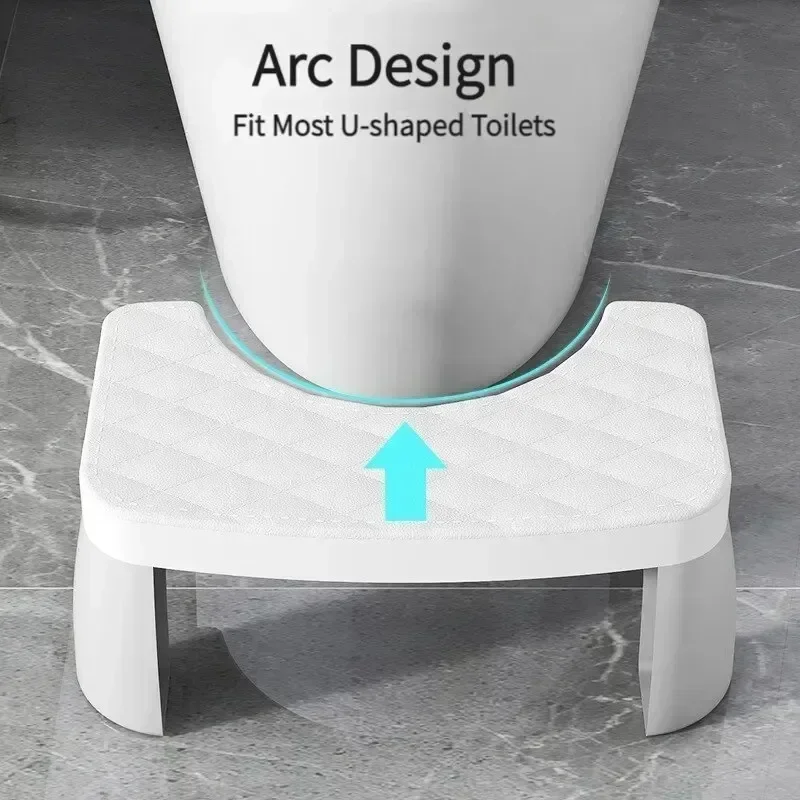 Waterproof Squatty Potty Toilet Stool Toilet Foot Stool Squat Stool For Pregnant Woman Children Adult Old People