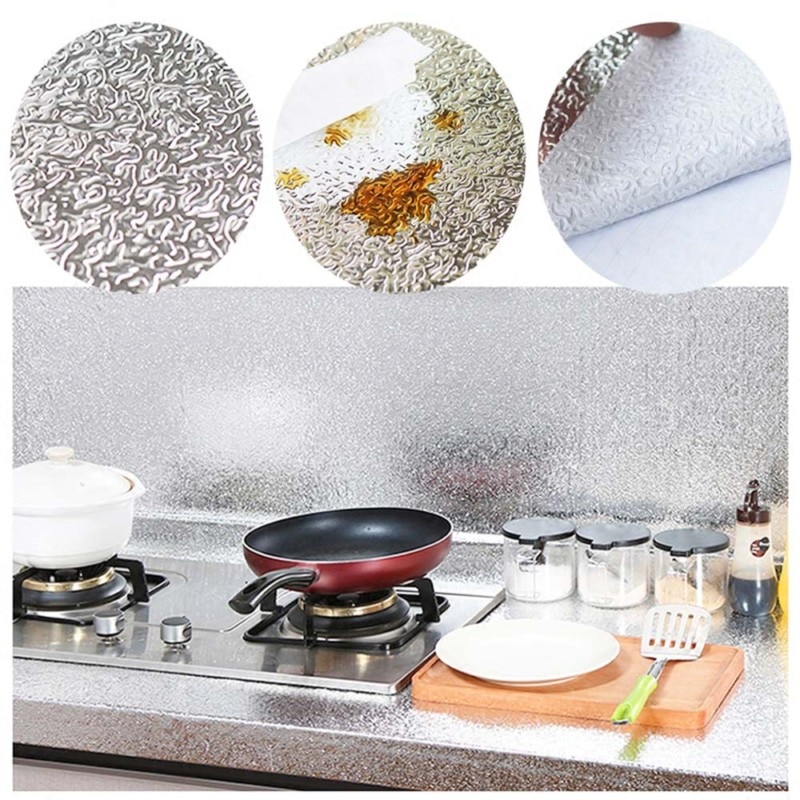 Waterproof Stickers Aluminum Wallpaper Waterproof Stickers Aluminum Wallpaper