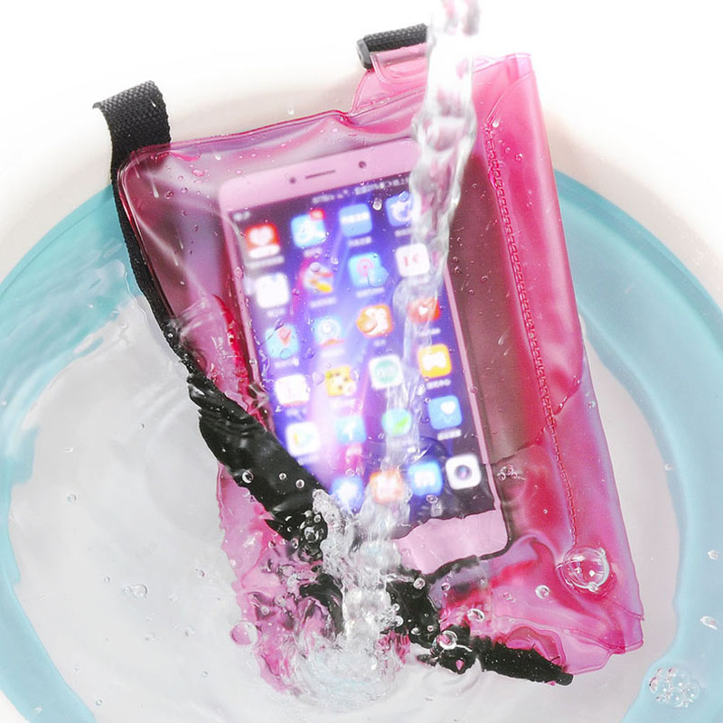 Waterproof Swimming Bag Ski Drift Diving Shoulder Waist Pack Bag Underwater Mobile Phone Bags Case Cover For Beach Boat