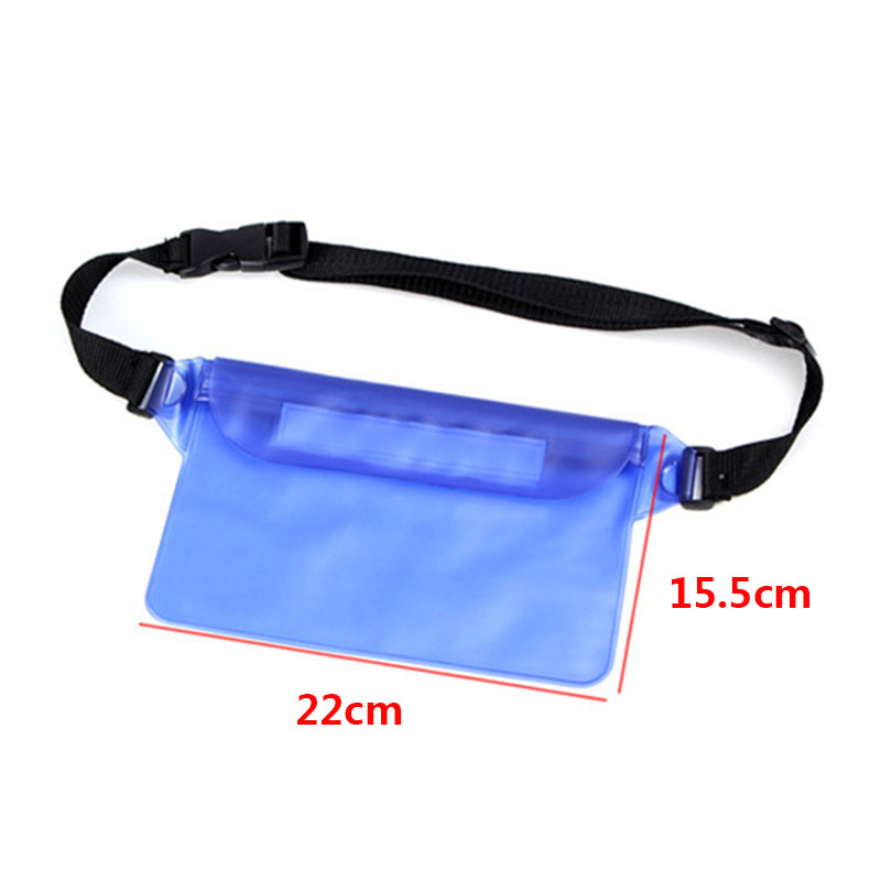 Waterproof Swimming Bag Ski Drift Diving Shoulder Waist Pack Bag Underwater Mobile Phone Bags Case Cover For Beach Boat