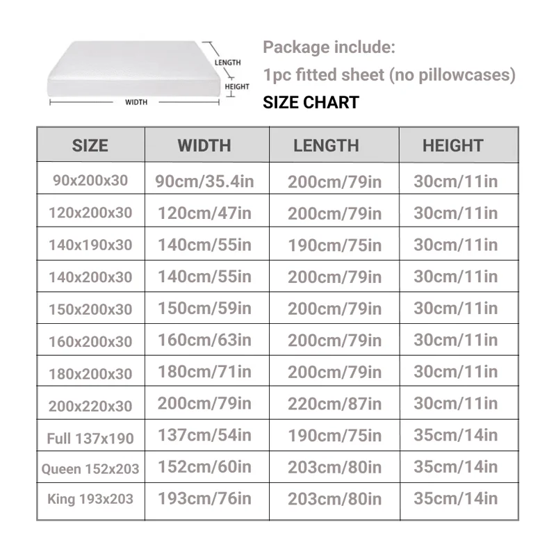 Waterproof Throw Mattress Cover Bed Fitted Sheet Mattress Protector Single/Double/140/160 Muti Size Gray/White Waterproof Throw Mattress Cover Bed Fitted Sheet Mattress Protector Single/Double/140/160 Muti Size Gray/White