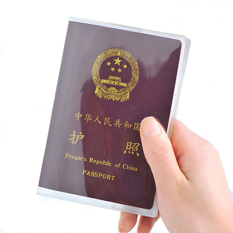 Waterproof Transparent Passport Cover Waterproof Transparent Passport Cover