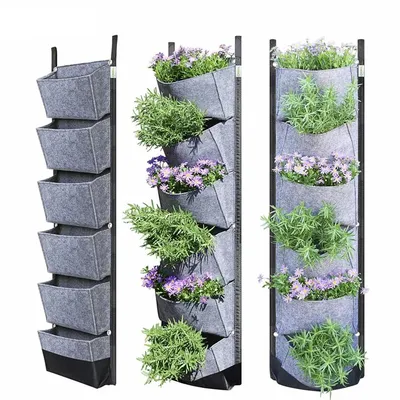 Waterproof Vertical Garden Pockets (6 pockets) Waterproof Vertical Garden Pockets (6 pockets)