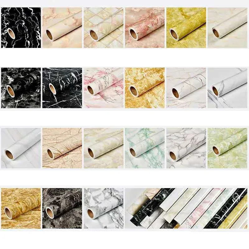 Waterproof Vinyl Self Adhesive Marble Wallpaper Waterproof Vinyl Self Adhesive Marble Wallpaper