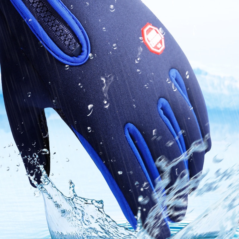 Waterproof Winter Gloves Touch Sensitive Fingertips Waterproof Winter Gloves Touch Sensitive Fingertips