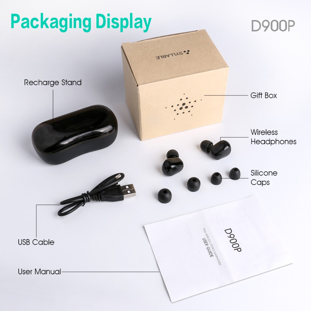 Waterproof Wireless Bluetooth Earbuds Waterproof Wireless Bluetooth Earbuds