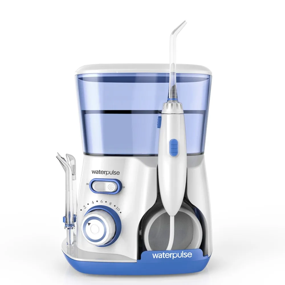 Waterpulse V300G Oral Irrigator 5pcs Tips Dental Water Flosser Electric Cleaner 800ml Oral Hygiene Dental Flosser For Waterpulse V300G Oral Irrigator 5pcs Tips Dental Water Flosser Electric Cleaner 800ml Oral Hygiene Dental Flosser For