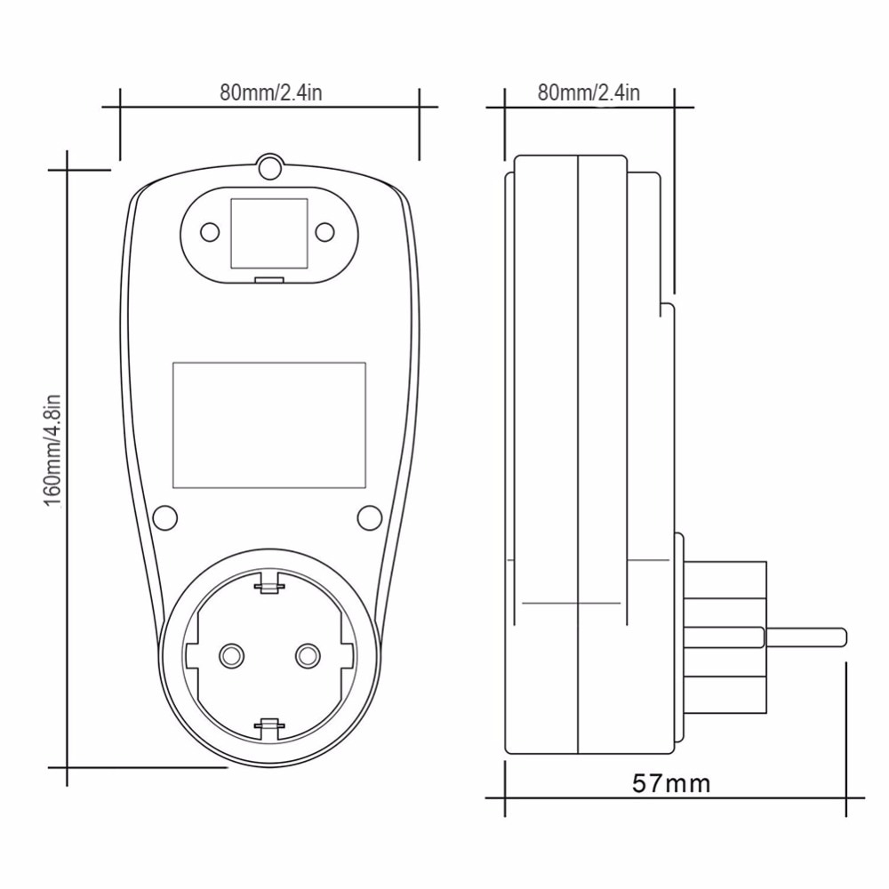 Wattmeter Digital Power Meter Wattmeter Digital Power Meter