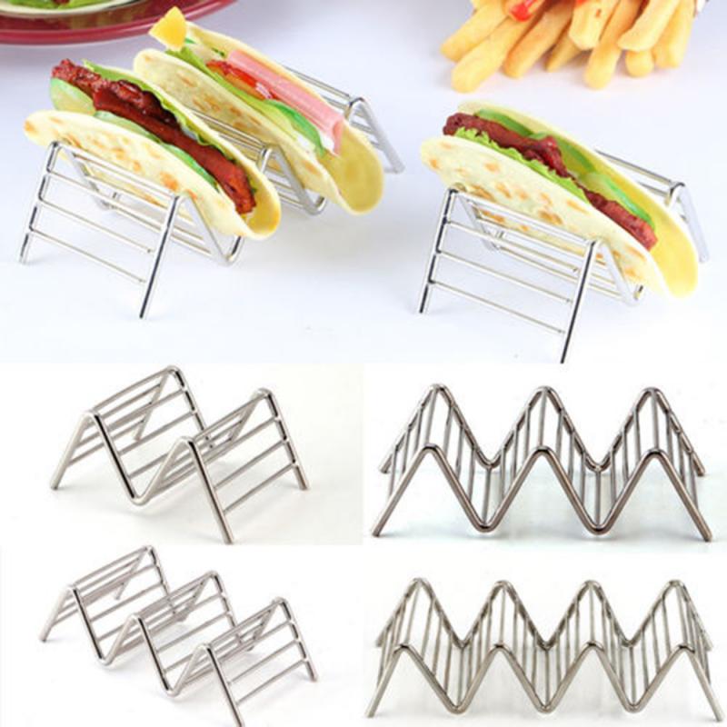 Wave Shaped Metal Taco Holder