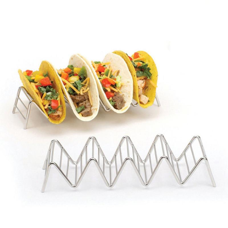 Wave Shaped Metal Taco Holder Wave Shaped Metal Taco Holder