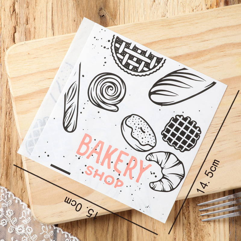 Wax Paper Sandwich Wraps (50 pcs)