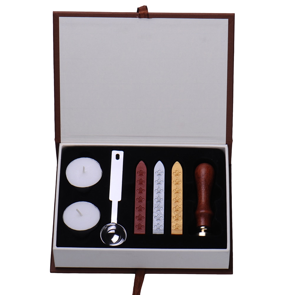 Wax Seal Kit Vintage Letter Seal Set Wax Seal Kit Vintage Letter Seal Set