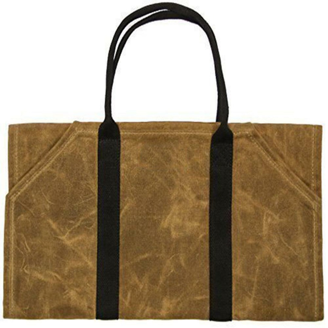 Waxed Canvas Camping Firewood Tote Waxed Canvas Camping Firewood Tote