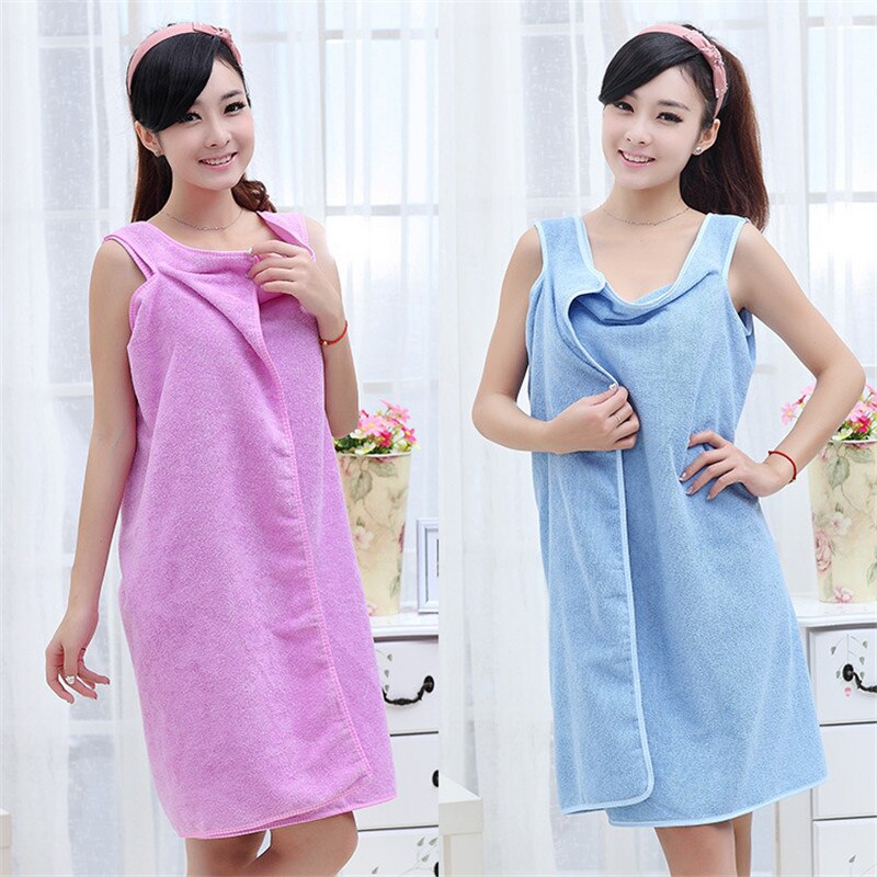 Wearable Microfiber Bath Dress Towel
