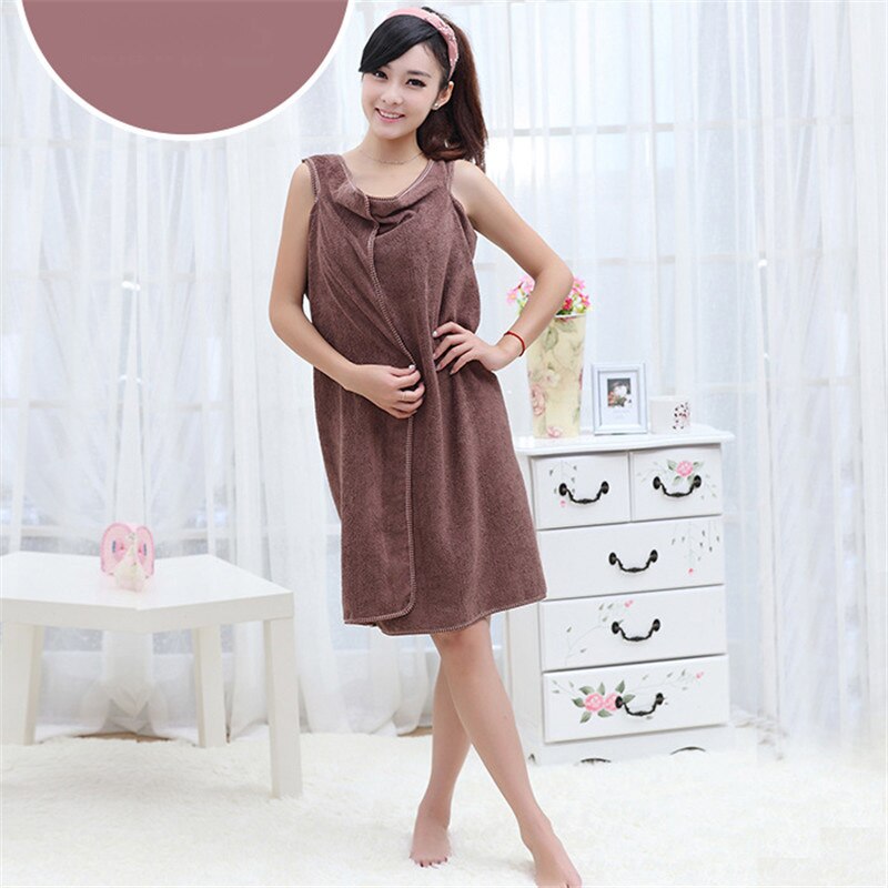 Wearable Microfiber Bath Dress Towel