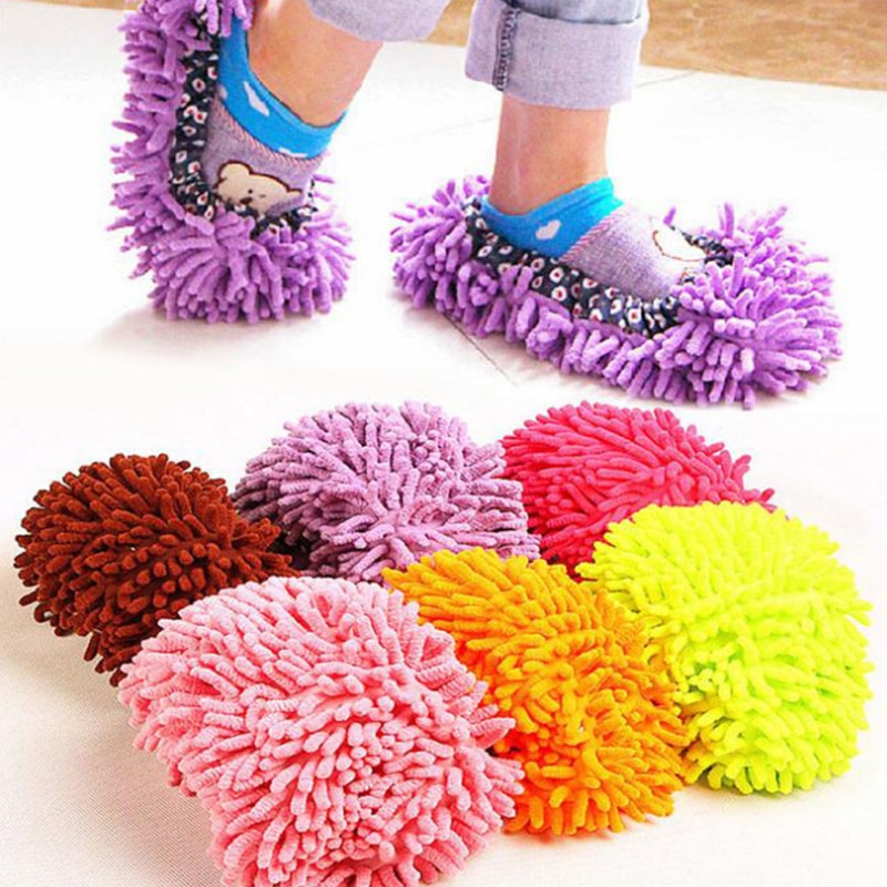 Wearable Microfiber Slipper Duster