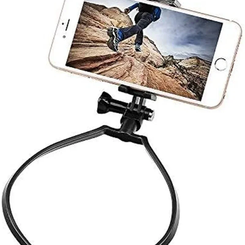 Wearable Neck Hanging Lazy Phone Holder First Perspective Recording of Life