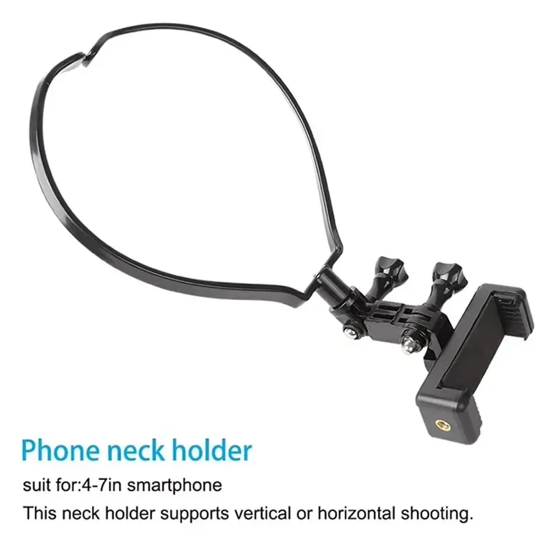 Wearable Neck Hanging Lazy Phone Holder First Perspective Recording of Life