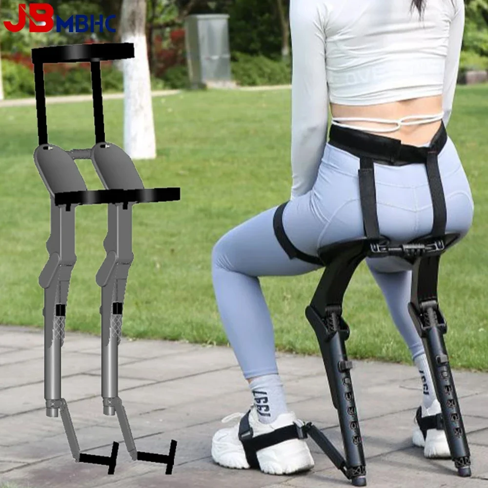 Wearable Sports Lightweight Folding Chair Fishing Outdoor Portable Travel Multifunctional Seat Stool Bearing 150kg