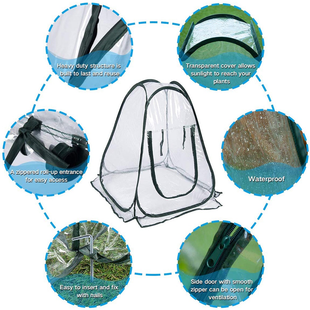 Weatherproof Pop Up Greenhouse Tent