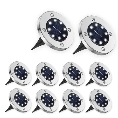 Weatherproof Solar Powered Ground Lights Weatherproof Solar Powered Ground Lights