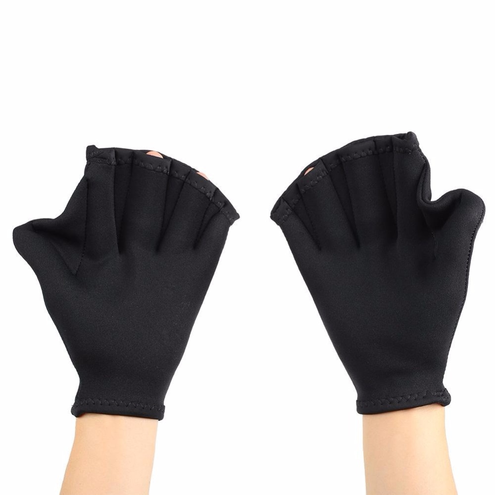 Webbed Swimming Gloves Hand Flippers Webbed Swimming Gloves Hand Flippers