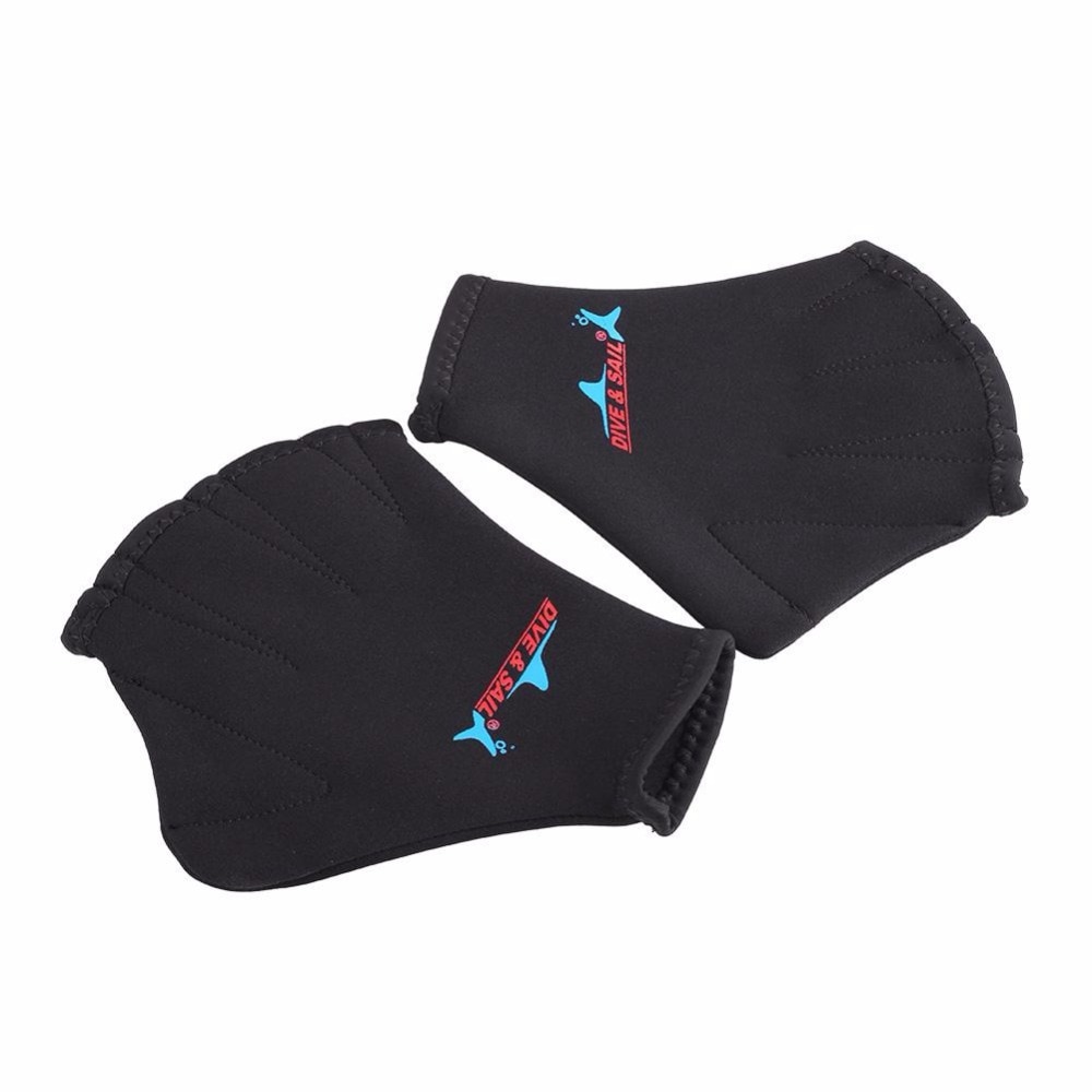 Webbed Swimming Gloves Hand Flippers Webbed Swimming Gloves Hand Flippers
