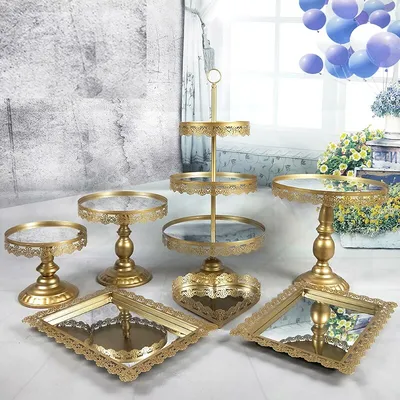 Wedding Cake Stand 7PC Set Wedding Cake Stand 7PC Set