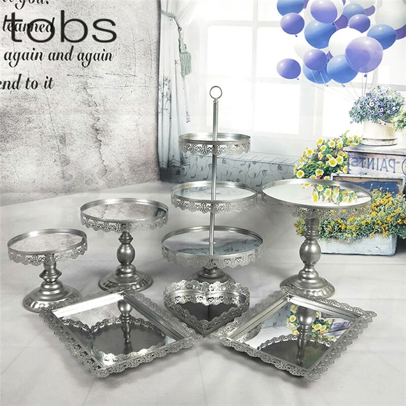 Wedding Cake Stand 7PC Set Wedding Cake Stand 7PC Set