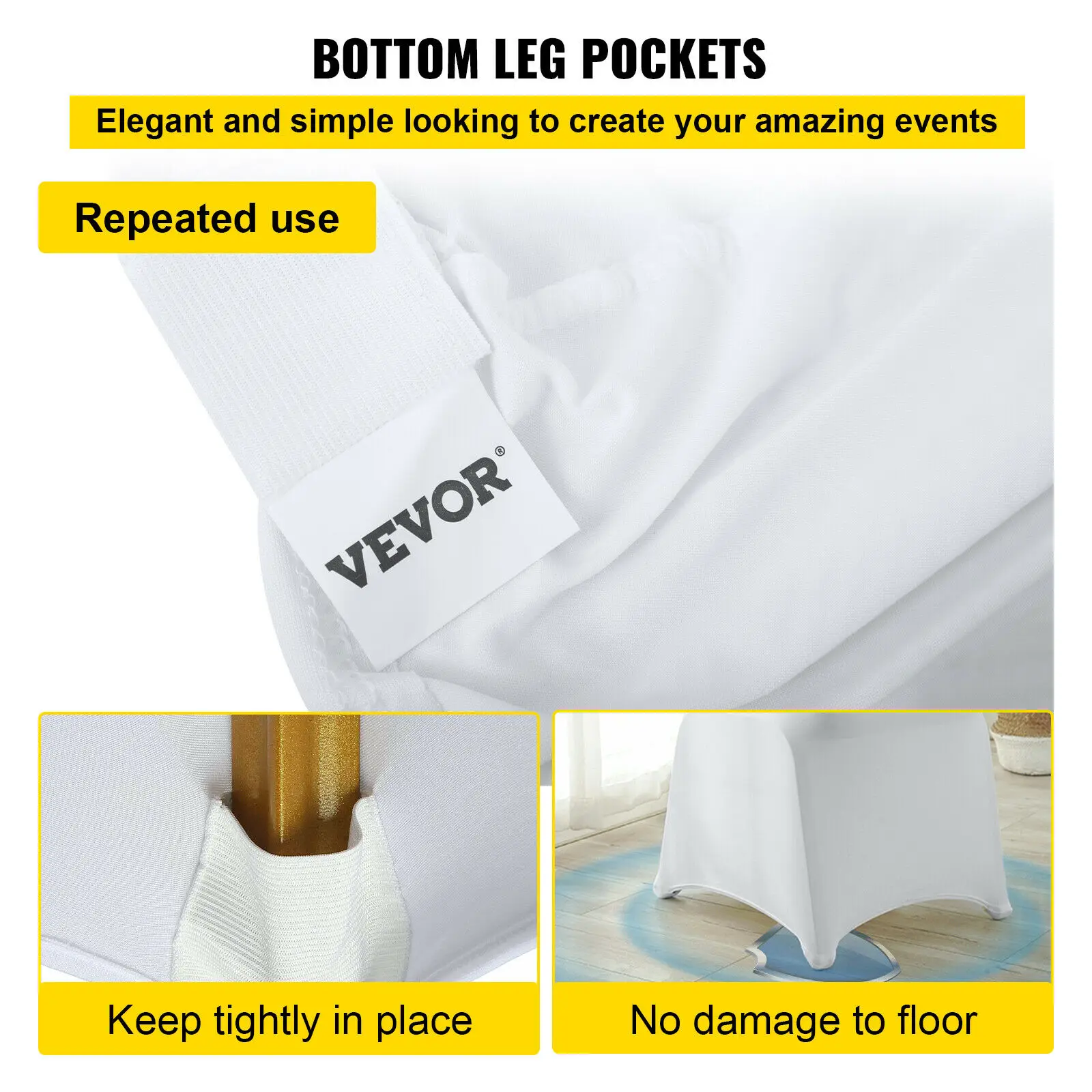 Wedding Chair Covers Spandex 50 or 100 pcs Stretch Slipcover for Restaurant Banquet Hotel Dining Party Universal Chair