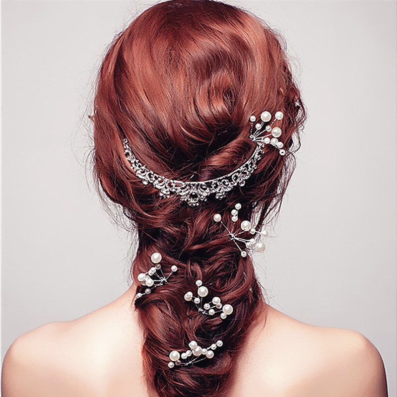 Wedding Hair Accessories Rhinestone Clips Wedding Hair Accessories Rhinestone Clips
