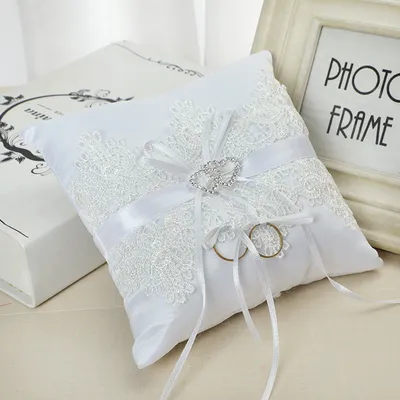 Wedding Lace Ring Bearer Pillow Wedding Lace Ring Bearer Pillow