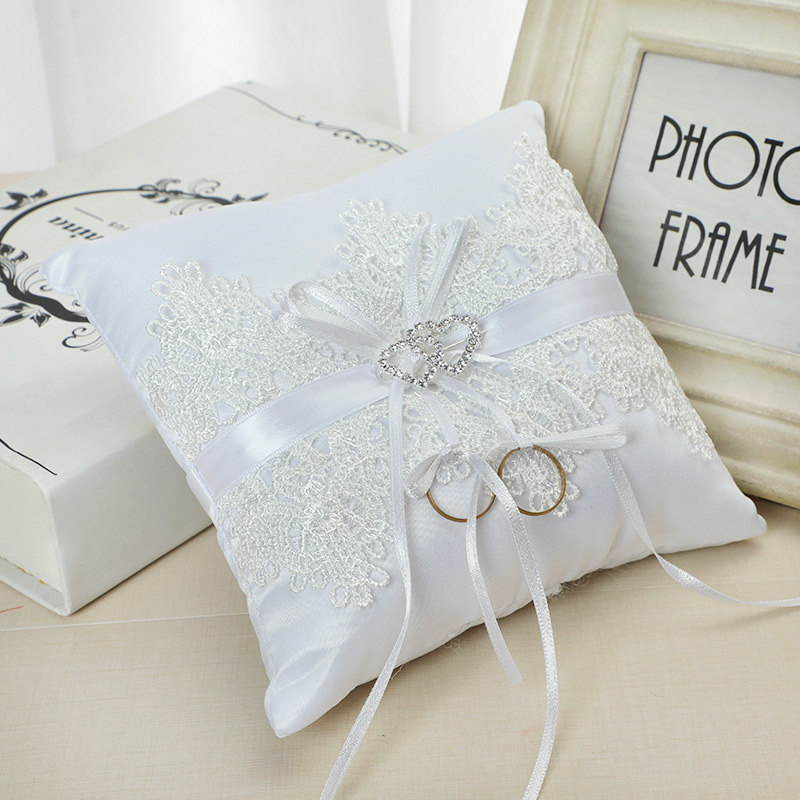 Wedding Lace Ring Bearer Pillow