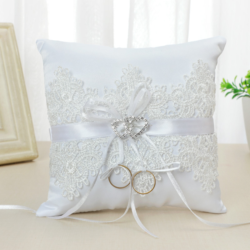 Wedding Lace Ring Bearer Pillow Wedding Lace Ring Bearer Pillow