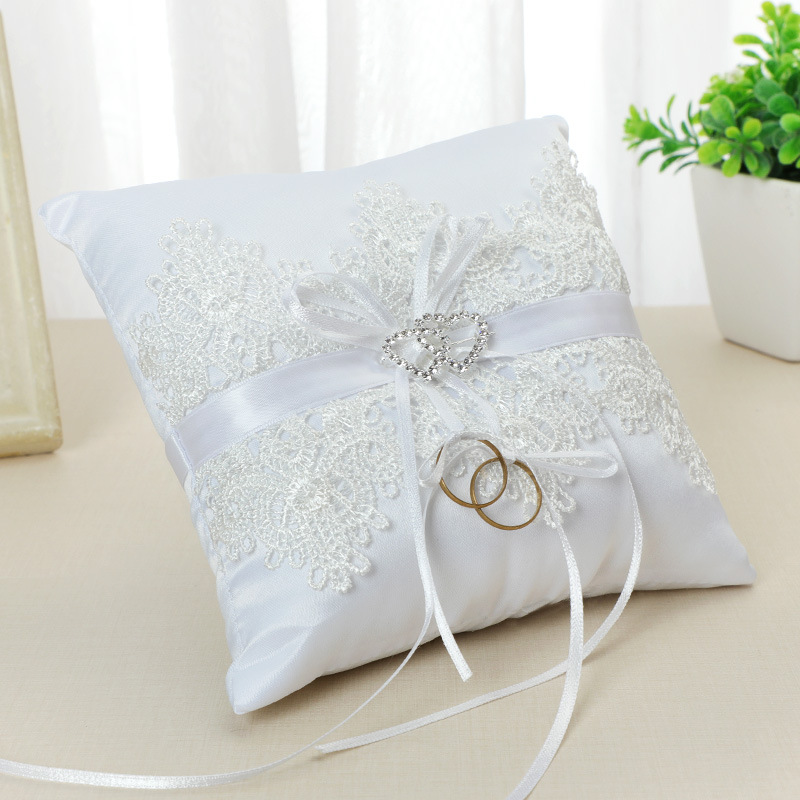 Wedding Lace Ring Bearer Pillow Wedding Lace Ring Bearer Pillow
