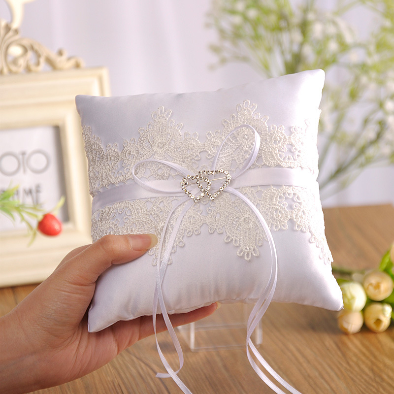 Wedding Lace Ring Bearer Pillow Wedding Lace Ring Bearer Pillow