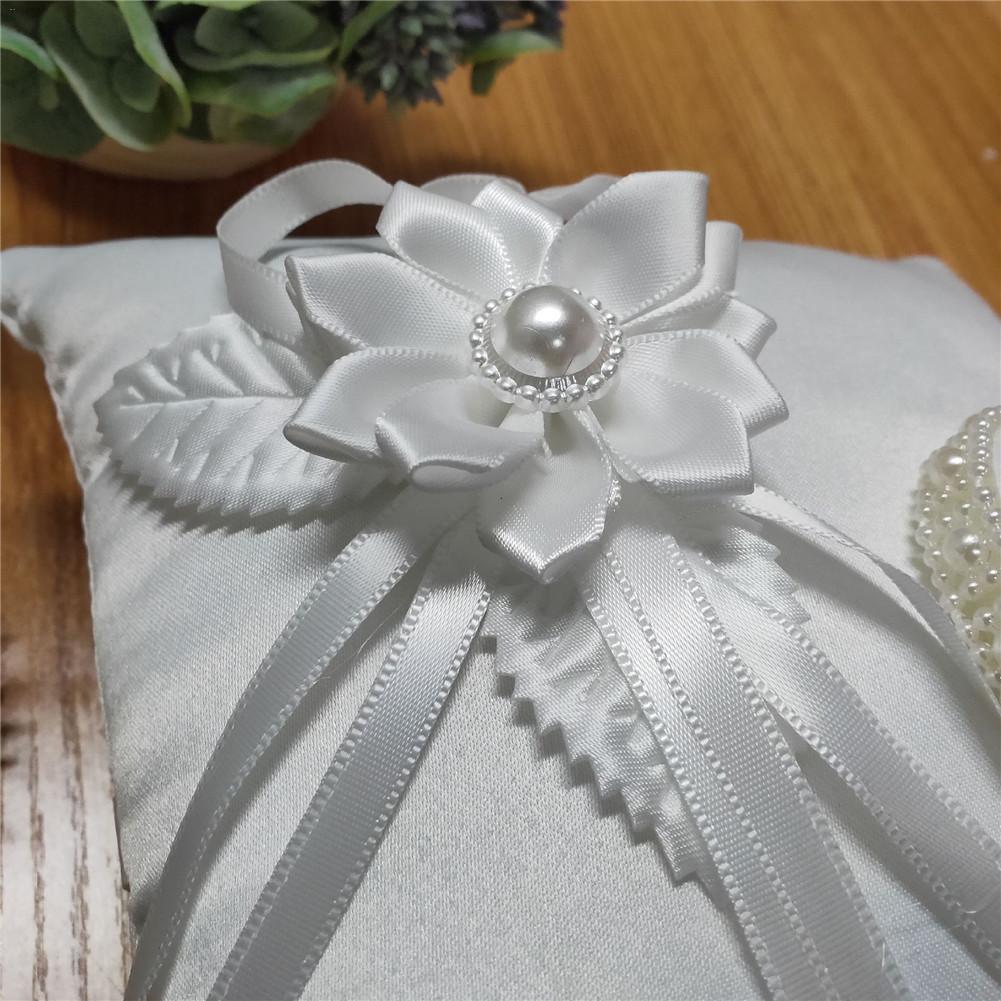 Wedding Ring Cushion with Heart Shaped Holder Wedding Ring Cushion with Heart Shaped Holder