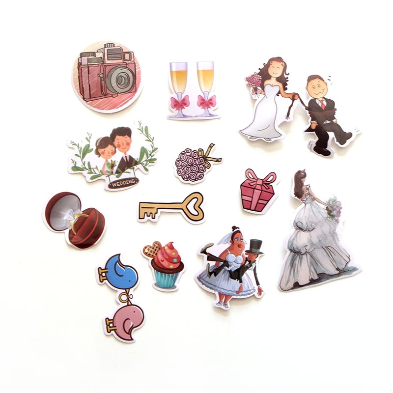 Wedding Stickers 68pcs Craft Decors Wedding Stickers 68pcs Craft Decors