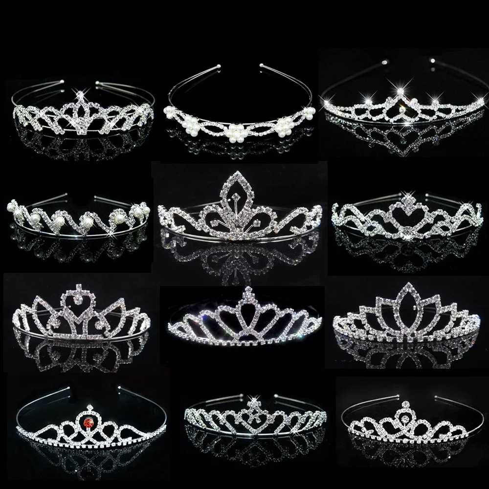 Wedding Tiaras Crystal Crown Headband Wedding Tiaras Crystal Crown Headband