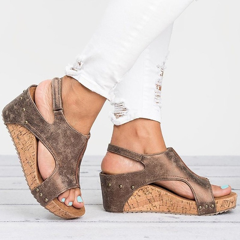 Wedge Heels Platform Sandals Wedge Heels Platform Sandals
