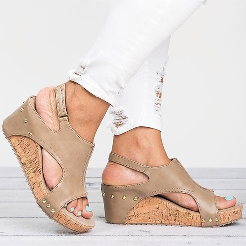 Wedge Heels Platform Sandals Wedge Heels Platform Sandals
