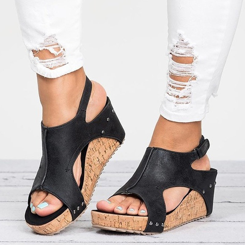 Wedge Heels Platform Sandals Wedge Heels Platform Sandals