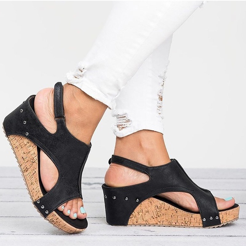 Wedge Heels Platform Sandals Wedge Heels Platform Sandals