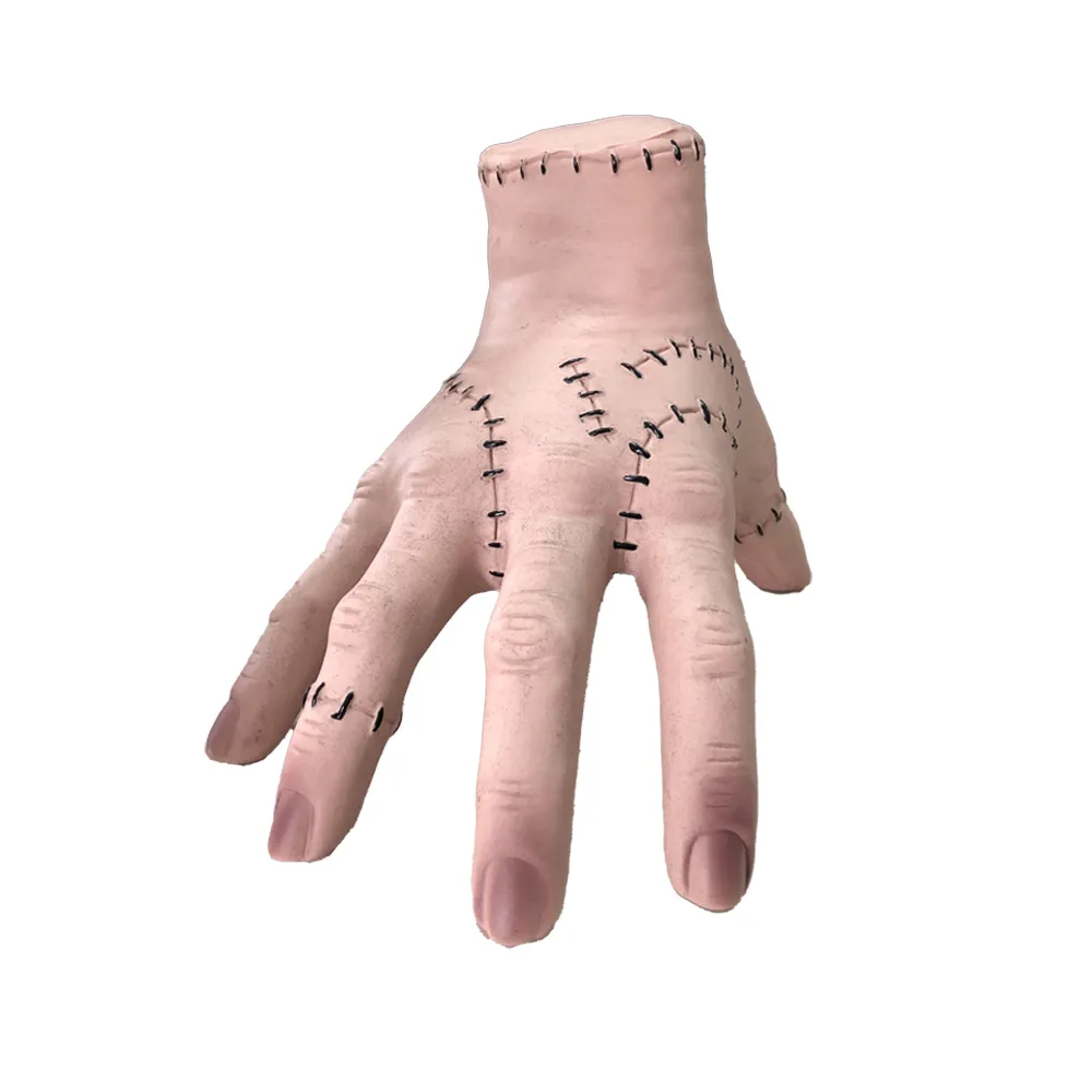 Wednesday Addams PVC Thing Hand Cosplay Addams Family Figurine Home Decor Desktop Crafts Halloween Party Costume Props Wednesday Addams PVC Thing Hand Cosplay Addams Family Figurine Home Decor Desktop Crafts Halloween Party Costume Props